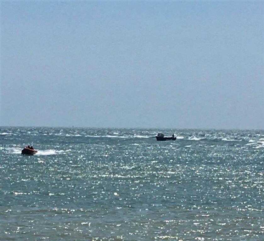 Persons in water